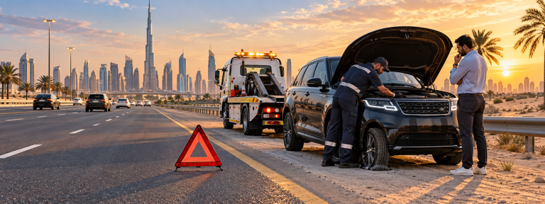 Car Stuck in the UAE_ 7 Situations When You Should Call Roadside Assistance 